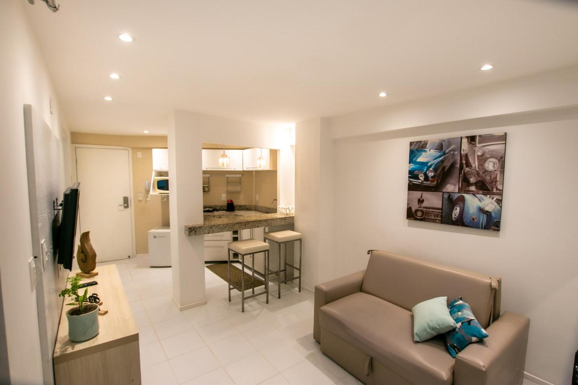 Kings Flat - Apartamentos Com Conforto Beira Mar Natal Szoba fotó